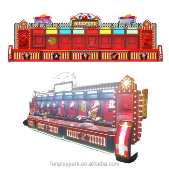 Great Interactive Gaming Booth for Sports & Entertainment for Amusement Park Facilities & Trade Show Exhibitions