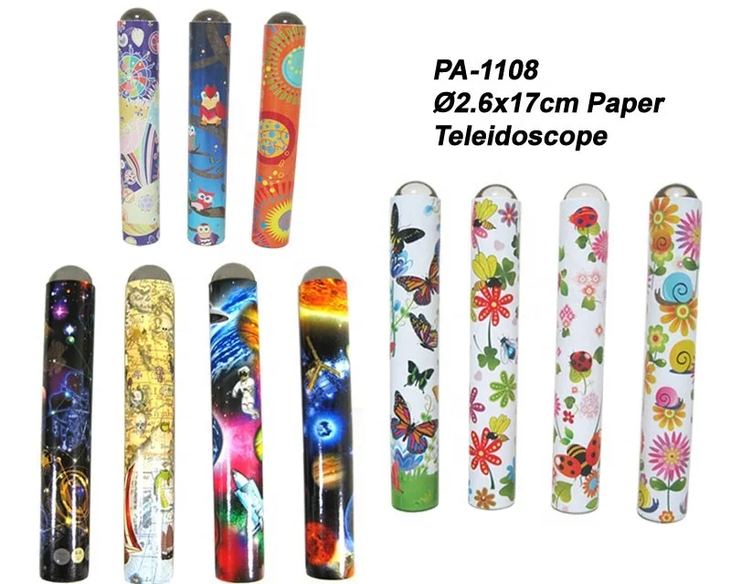 Готовый к отправке классический бумажный калейдоскоп игрушечный Калейдоскоп от производителя