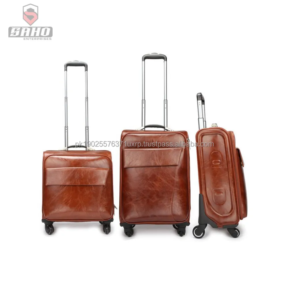 Luxury Leather Weekender Leather Travel Bag Weekend Genuine Leather ...