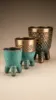 Gold Antique turquoise