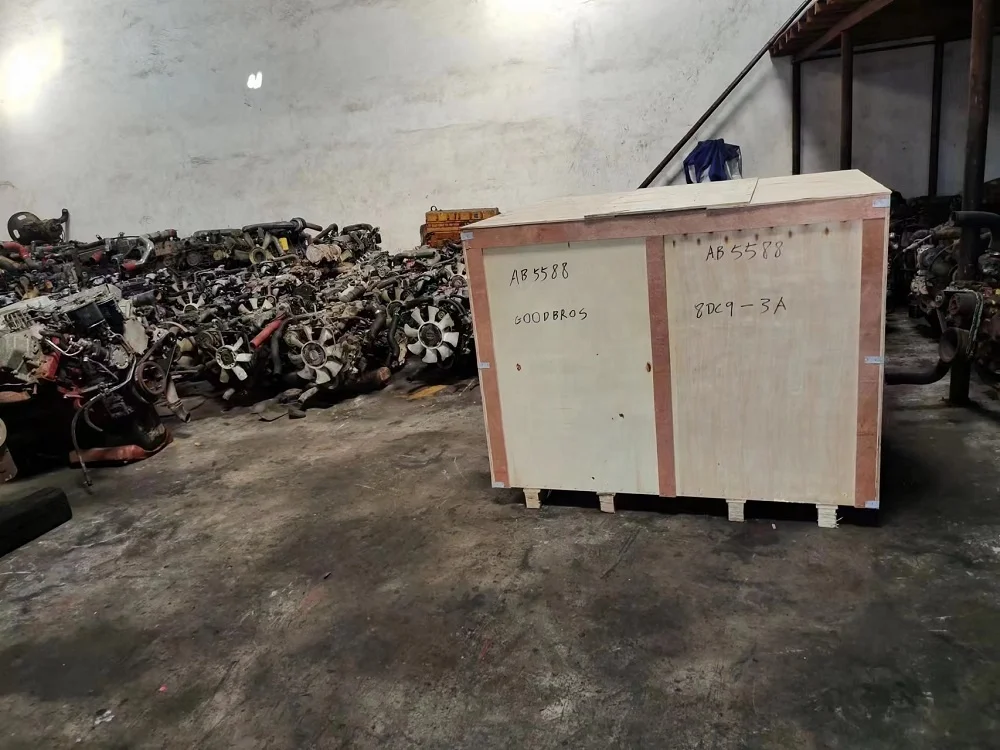 Used Japan Engine 8DC9-3A Engine for Mitsubishi Fuso