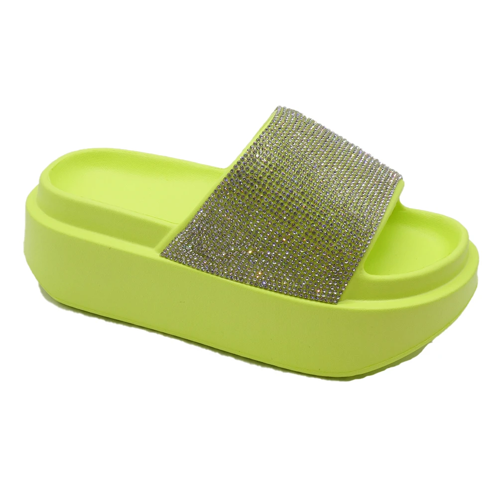 Bright diamond Premium muffin bordo base spessa sandali EVA