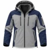 Silver Gray and Navy
