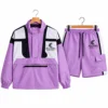 Light purple white and black