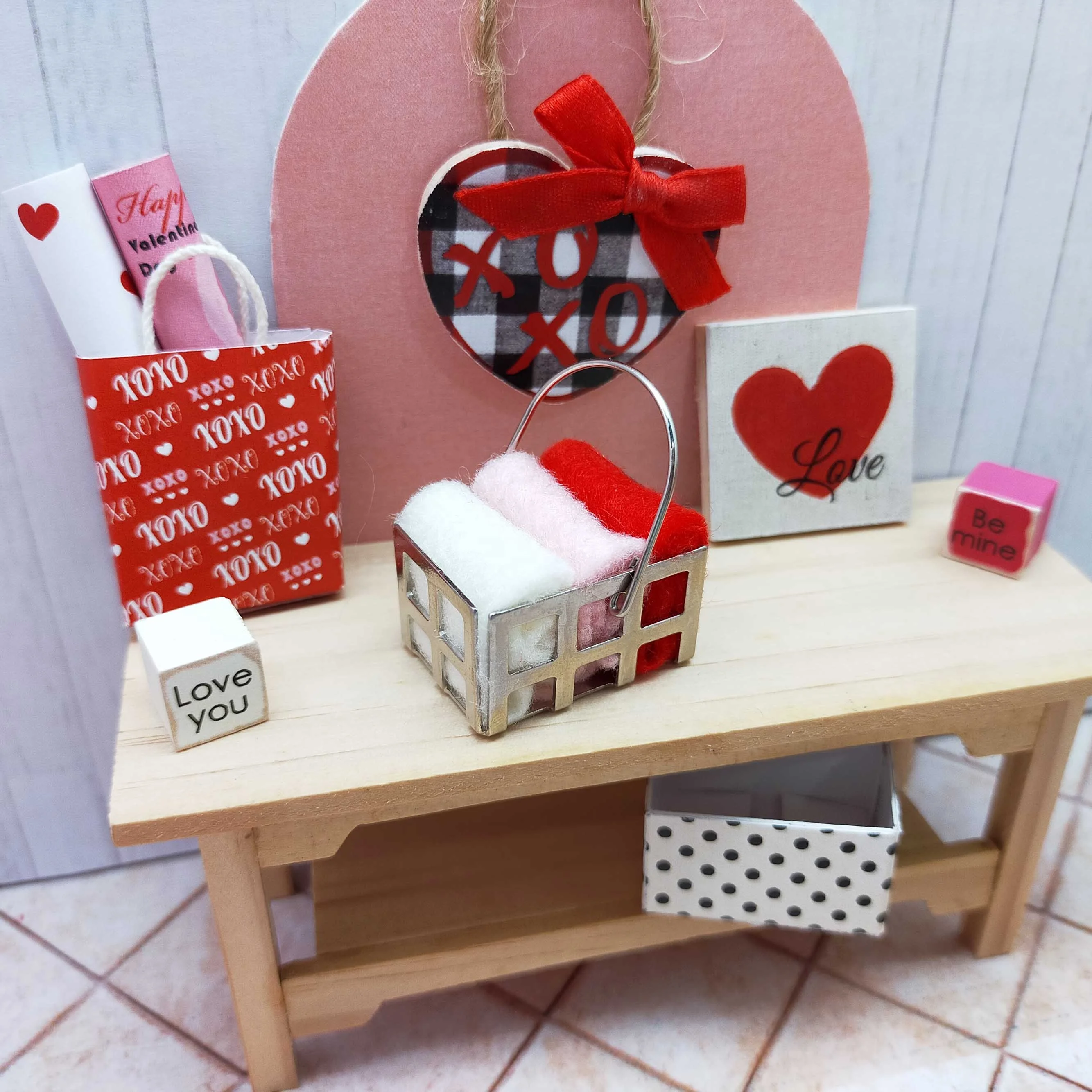 Miniature Doll House Valentines Day Collection Part 4 Of 5 Buy