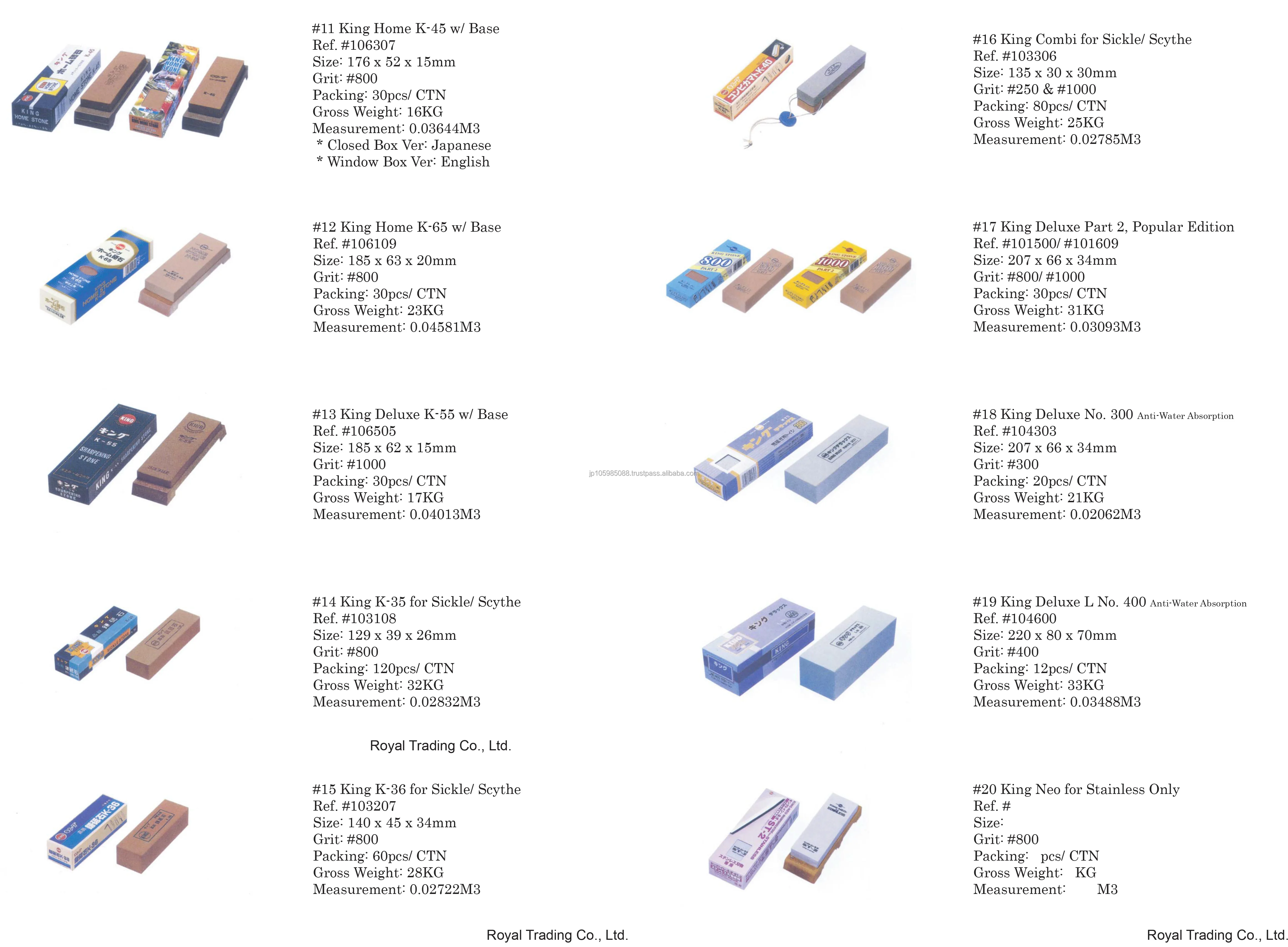 King Home S45 Blister Packed Buy King Japanese Abrasive Stone,King