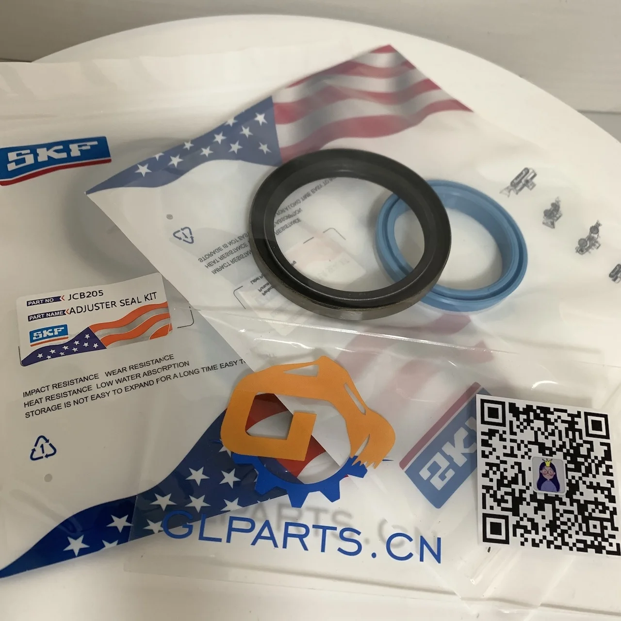 JS200 JS220 JS205 JS330 JS360 Excavator Track Adjuster Seal Kit