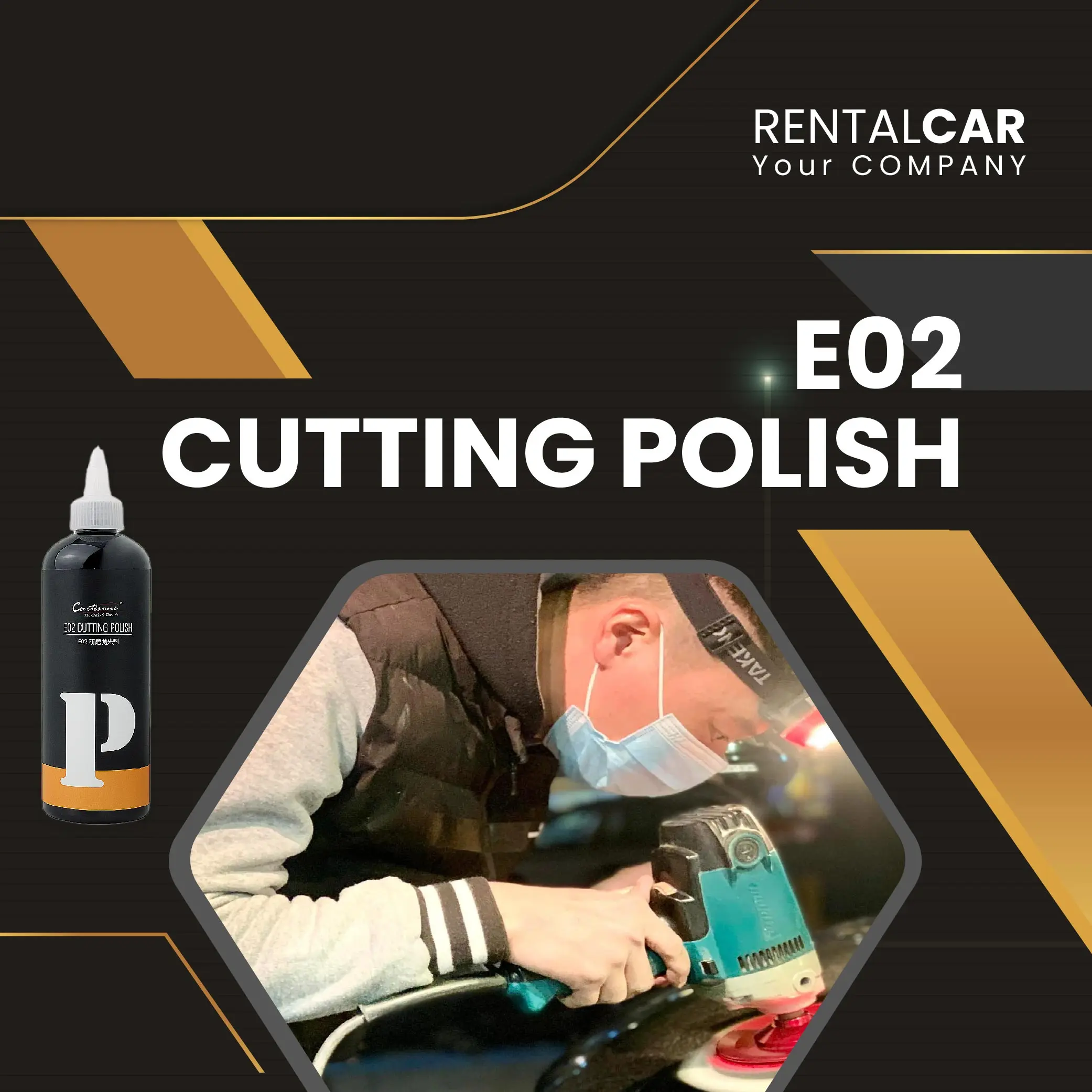 Смесь средней резки E02 300 мл для автомобильного