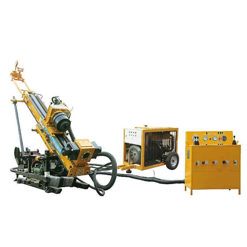 El-driven kärnborranläggning HYKD-5A, underjordisk borranläggning