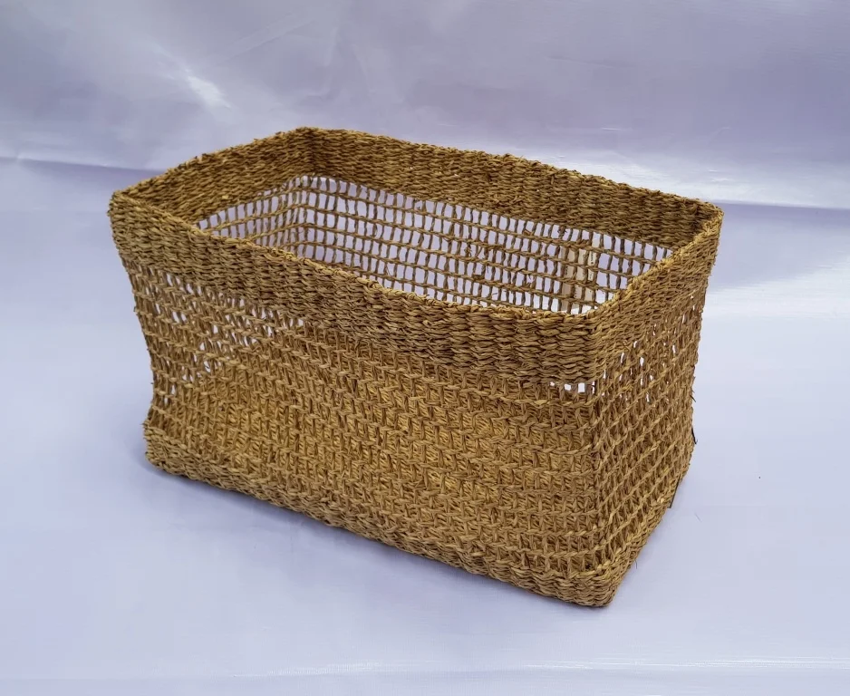 Home Storage & Organization Impressive Eco-friendly Seagrass Basket ...