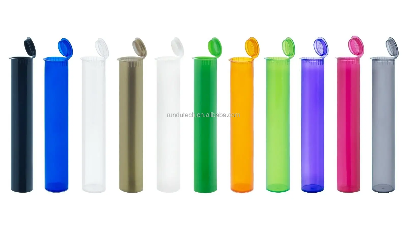 87mm 90mm 98mm 109mm 116mm Plastic Tube Packaging Wholesales Custom Pre
