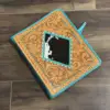 Turquoise With Tan