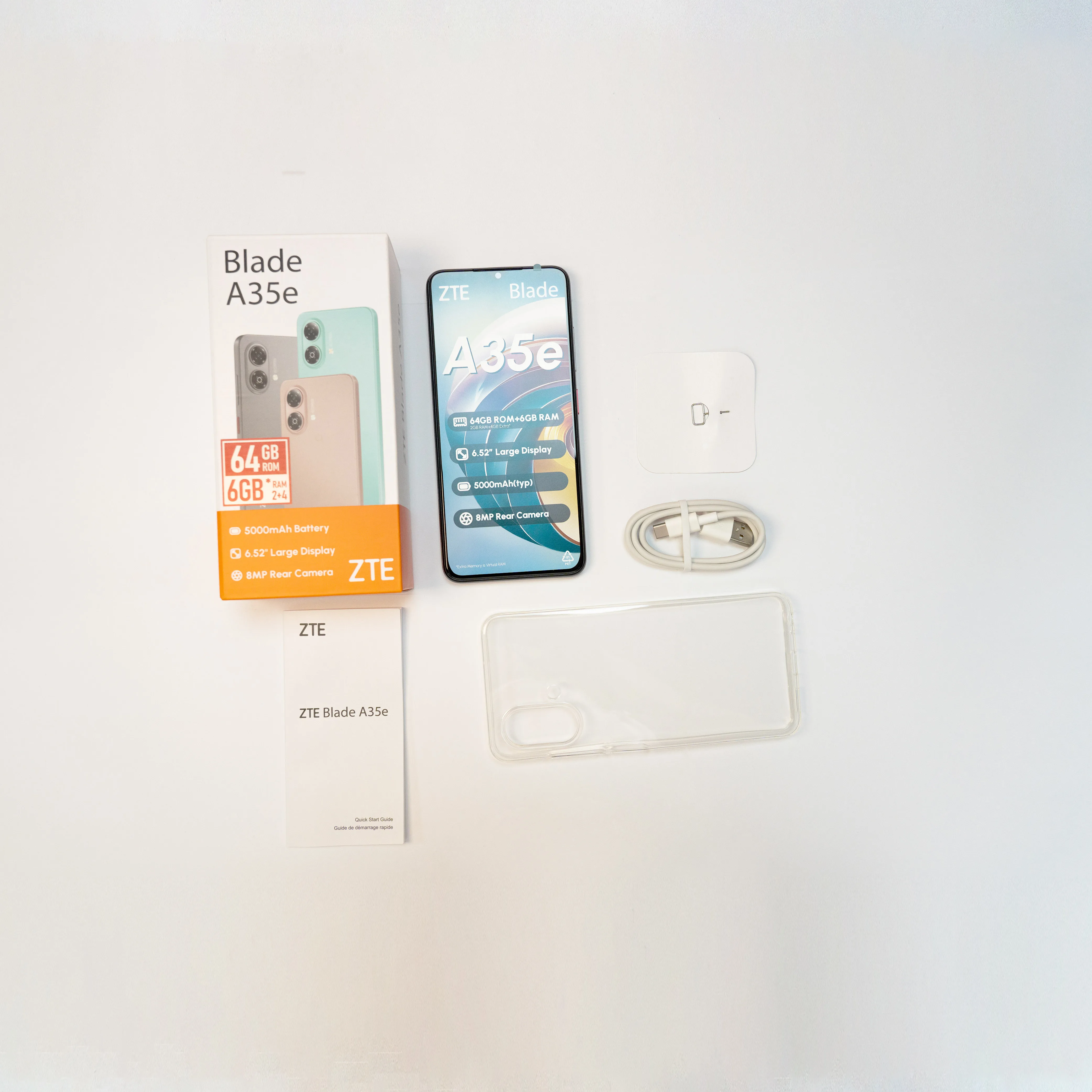 ZTE Blade A35e Smartphone: 6.52