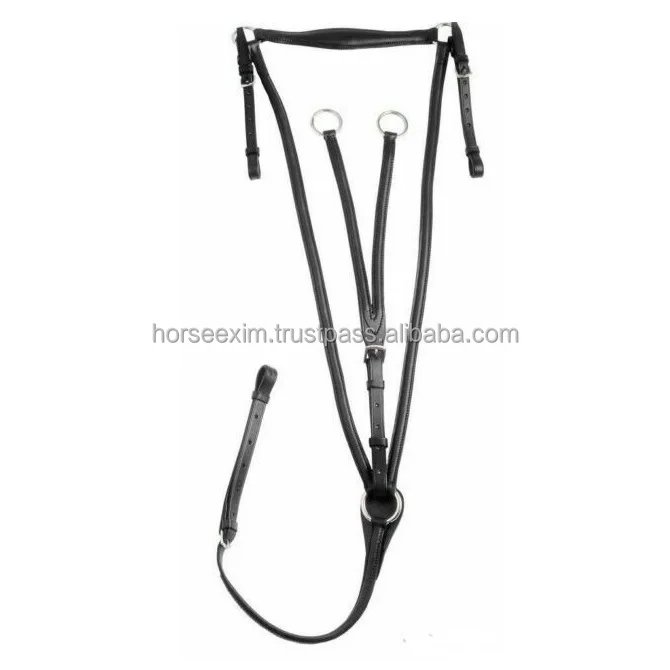 Horse Breastplate Indian Leather Heavy Duty All Purpose Western Horse