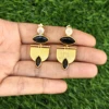 3.  Black Onyx and White Chalcedony