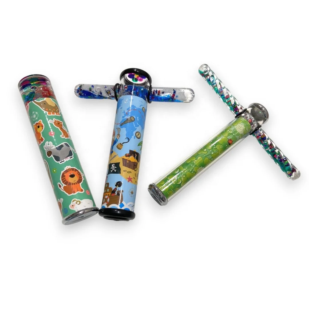 Т-образный бумажный калейдоскоп Волшебная блестящая палочка подарок на все случаи