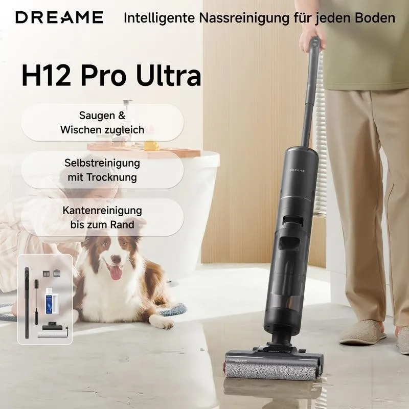 Dreame H12 Pro Ultra Nass- und Trockenreinigung