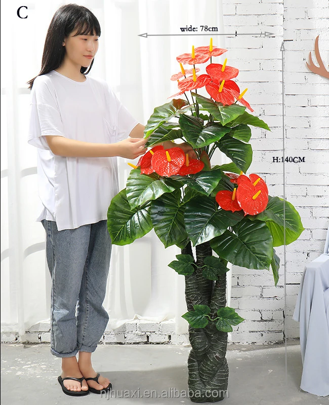 Cheap Price Of Artificial Plant Artificial Tree With Large Plastic   S588110f7b62d40a2a46777f811a27a47j 