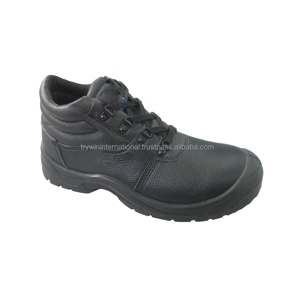 Heavy Duty Steel Toe Boots Shoes Mens Safety Shoes Industries Leather