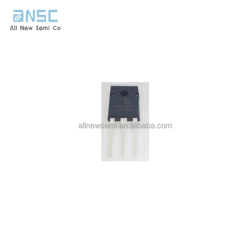 Hot sale Original MUR3020WT DIODE ARRAY GP 200V 15A Diode Array 1 Pair Common Cathode 200 V 15A TO-247-3 Through Hole