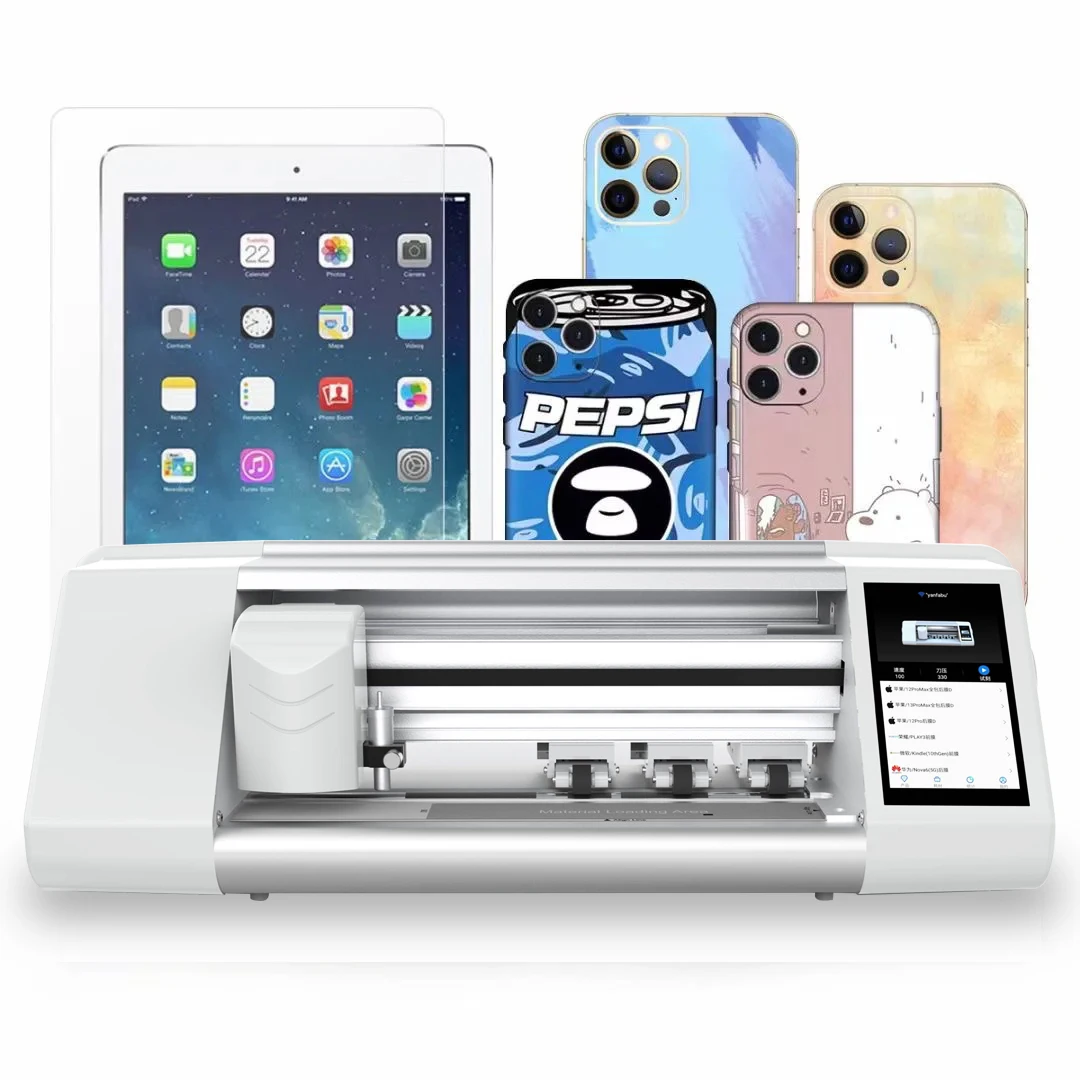 Source Factory Mobile Skin Cutter Screen Protector Cutting Machine WIFI Control with Touch Screen