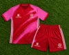 Red with Pink