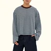 Blue Brown Striped