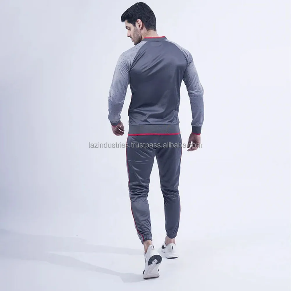 Wholesale 2024 Arrival Men 100 Cotton Gym Training Fitness Tracksuits