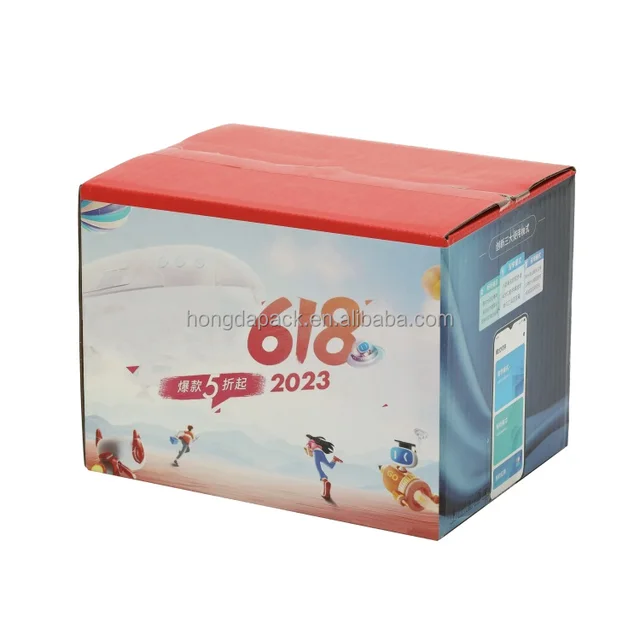 Color-printed Cardstock Is Available for Various Products and Can Be Used for Professional Transportation Shipping Boxes
