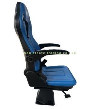 Ambulance doctor seat with rotating and folding function