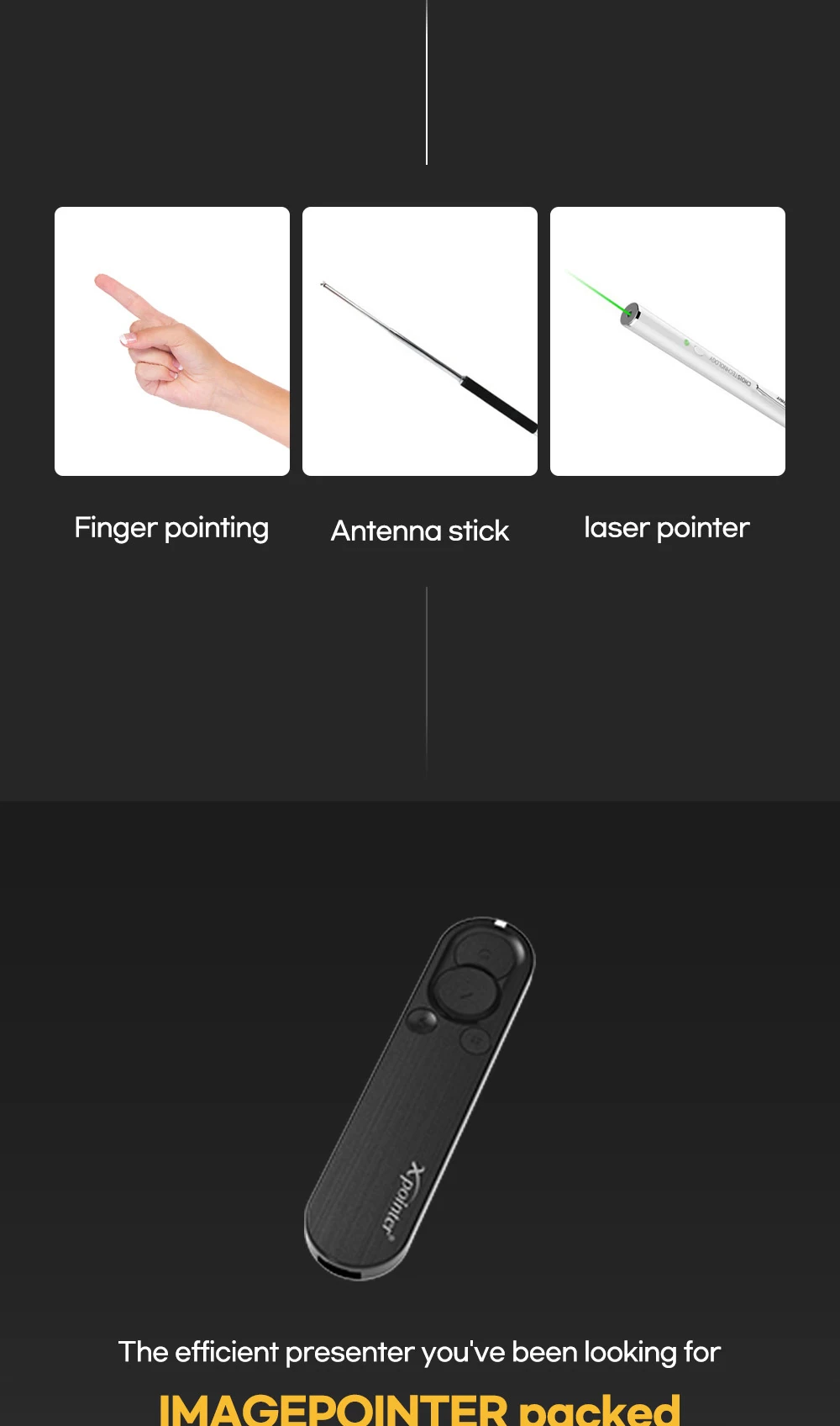 [Chois Technology] X-Pointer IMAGEPOINTER Wireless Presenter for LCD ...