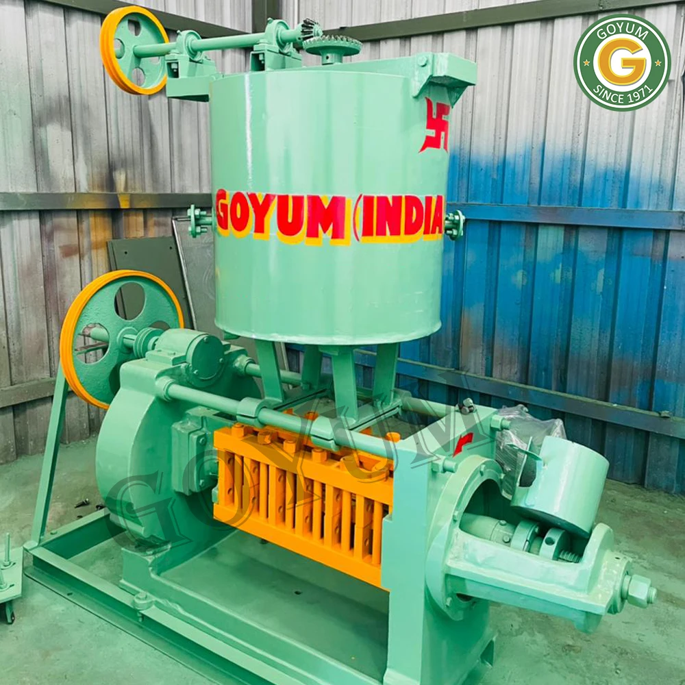 Copra Mustard Corn Germ Oil Processing Machine Screw Press Oil Expeller Automatic Oil Press Machine Edible Oil Making Machine