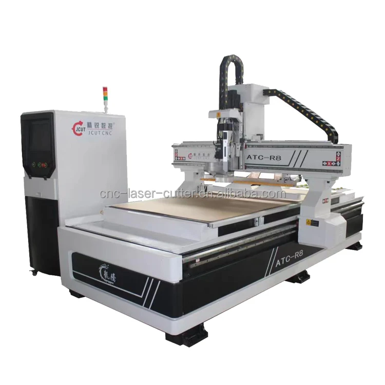Atc Woodworking Machine 1328 Linear Nesting Atc 12 Tools With 9 kw Spindle Cnc Atc