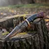 4: Overall: 13.5" Blade length: 8" Handle length: 5.5"