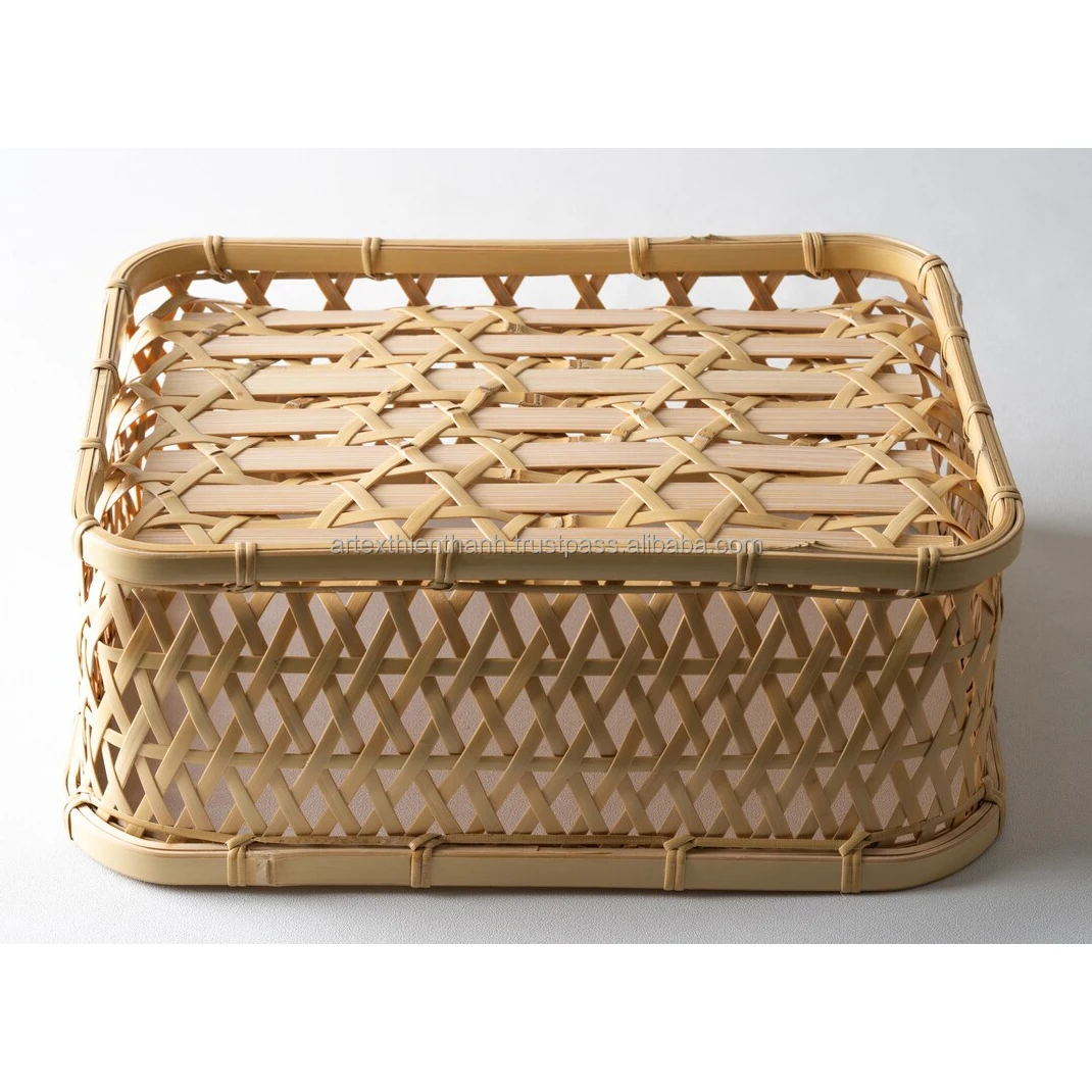 hot wholesale cheap bamboo storage woven