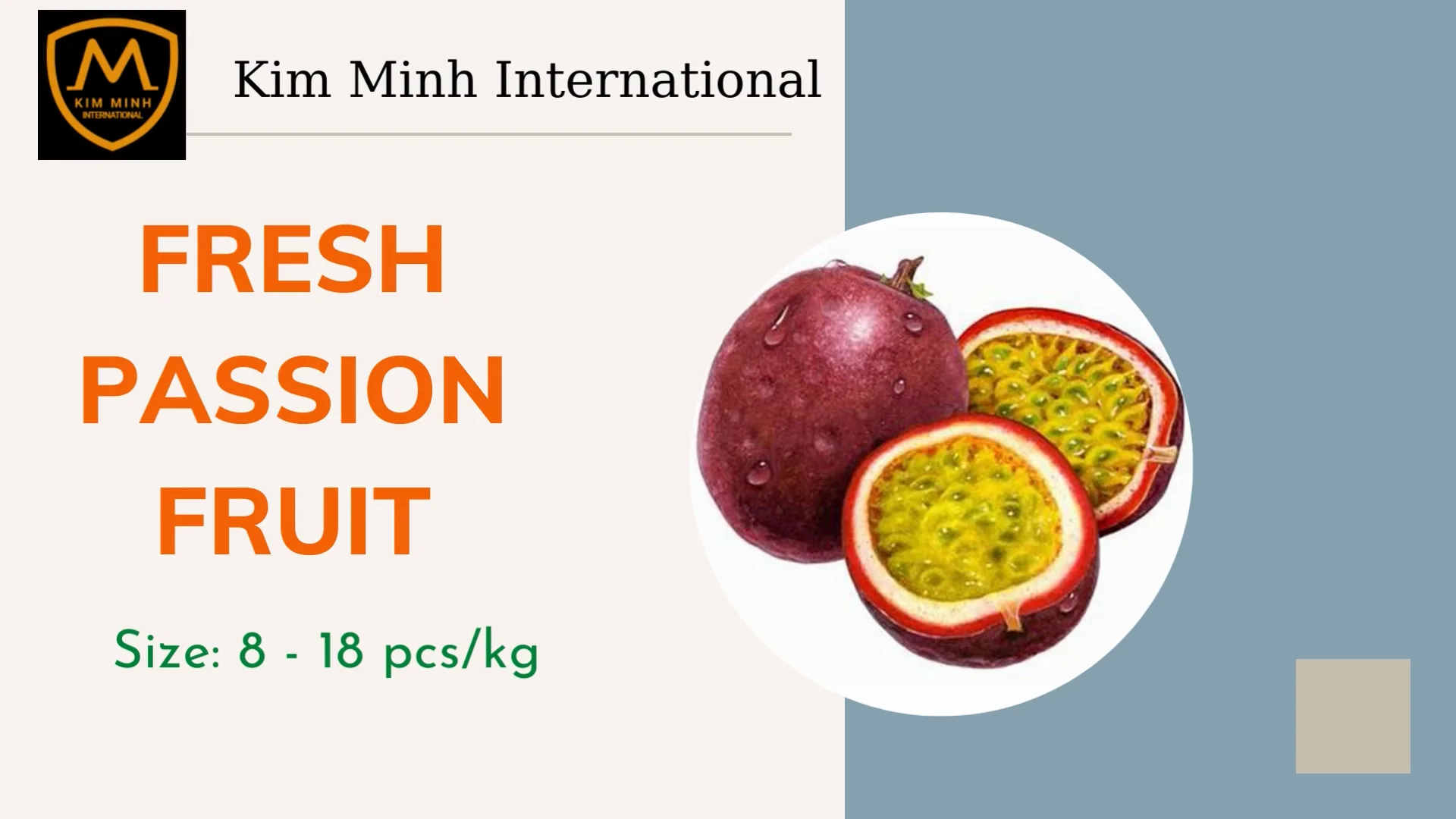 High Quality Fresh Passion Fruit From Viet Nam/ Hot Selling 2022 Fresh