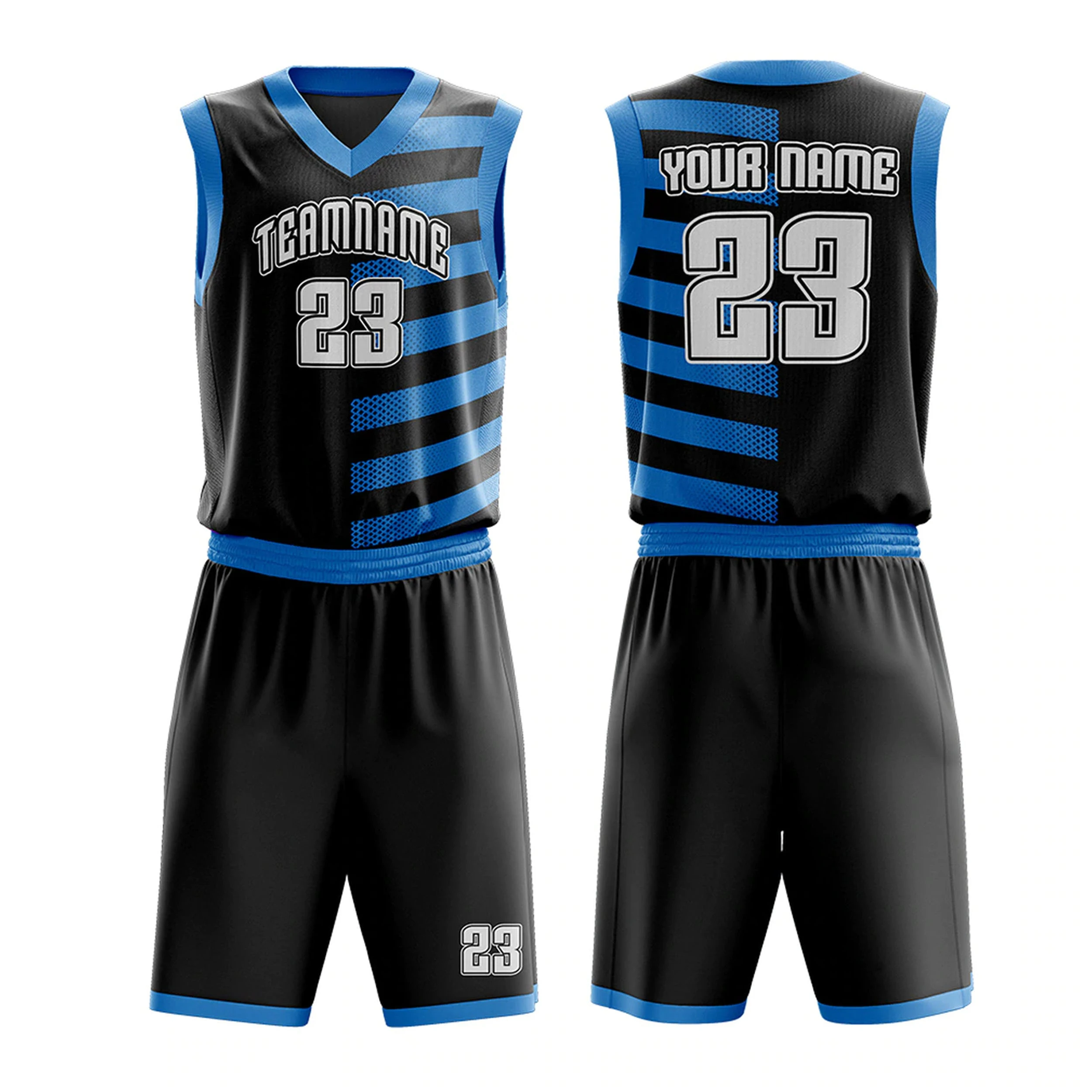 Glory 2026 Sportswear Training Digital Print Basketball Uniform Sets Custom Made Solid Color 100% Polyester Quick Dry Breathable