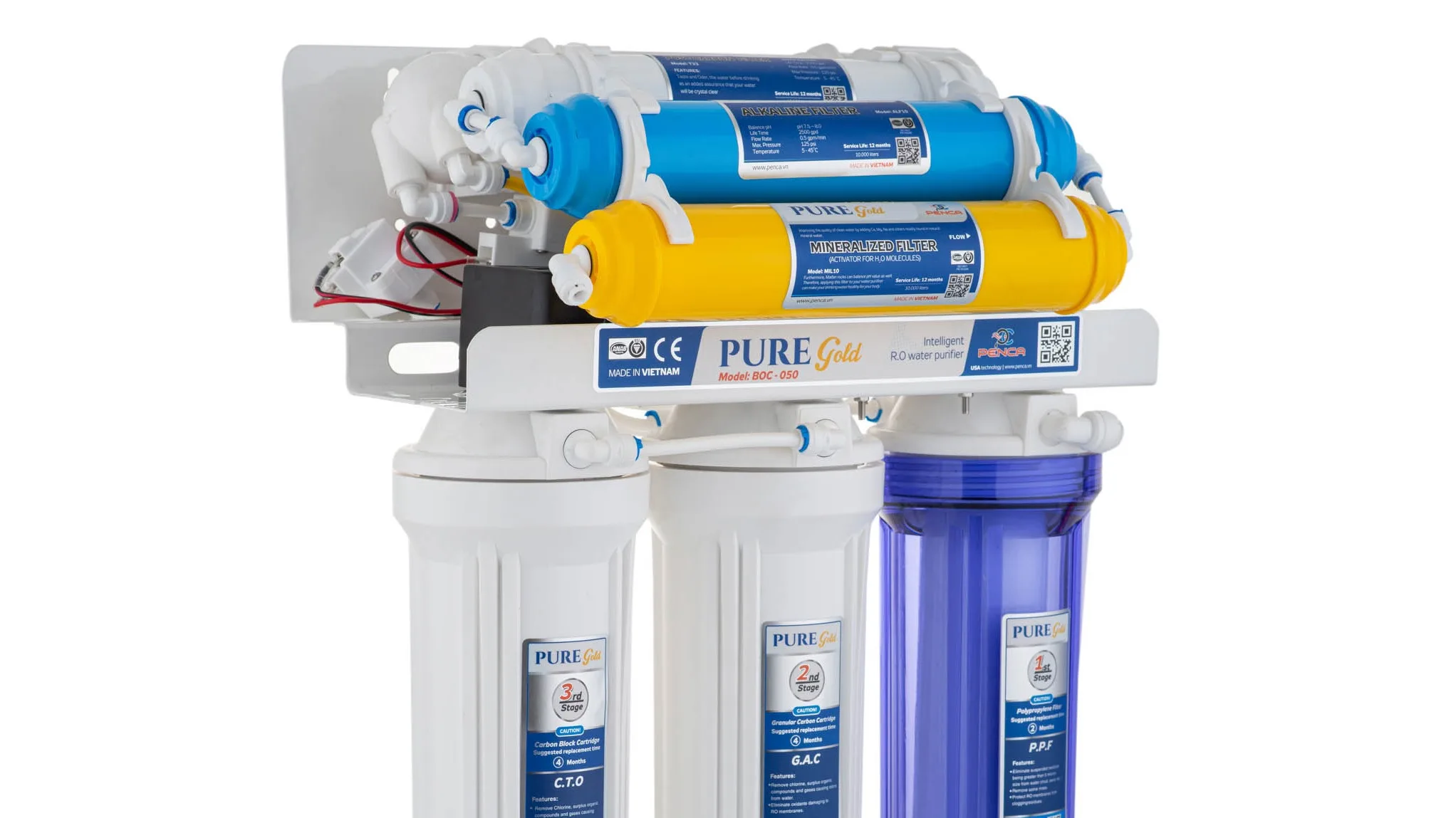 Customized Your Brand Water Filter Reverse Osmosis System Alkaline