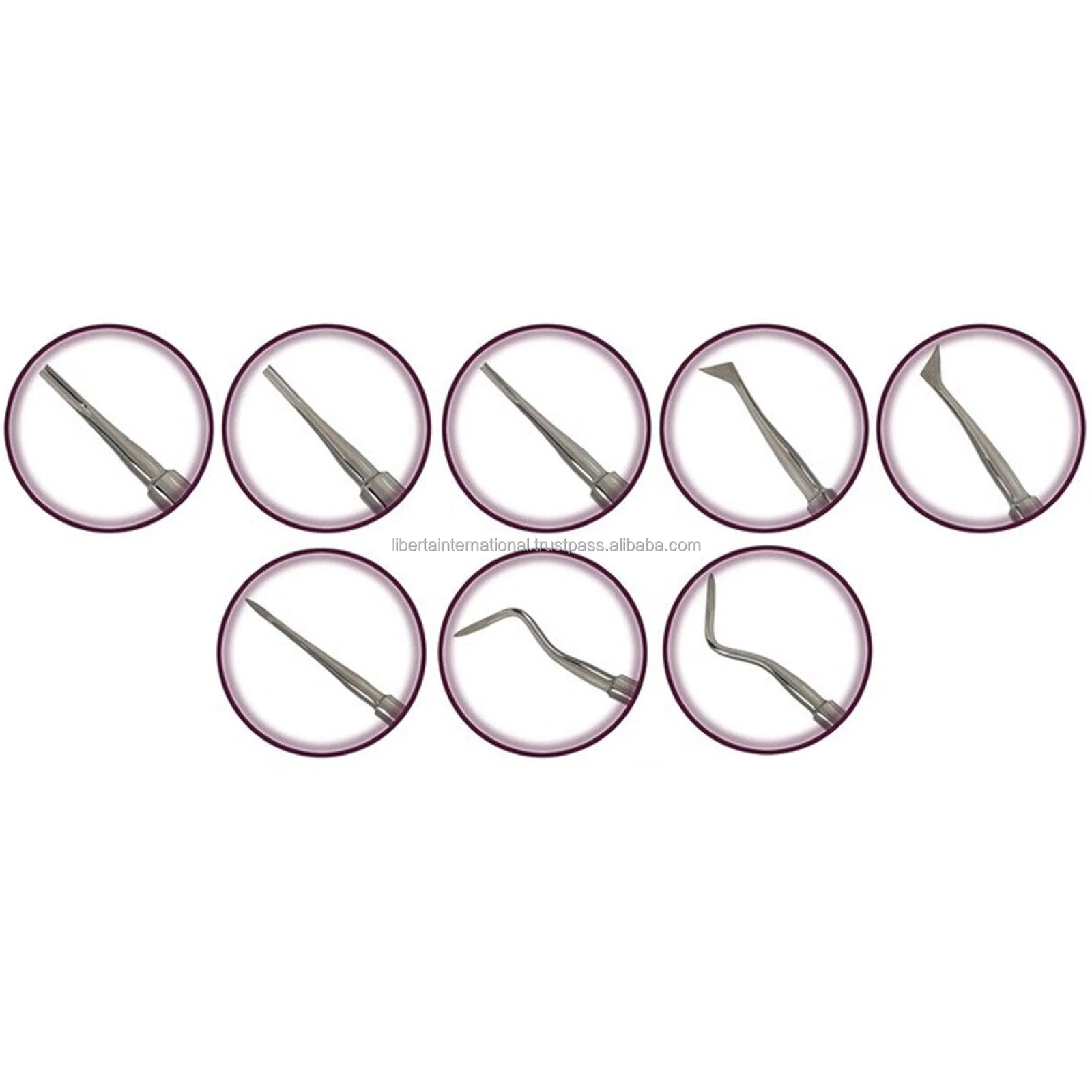 Set De 2 Élévateurs Dentaires Coupland Droits N°3 En Acier Inoxydable - TK Plus - Neuf