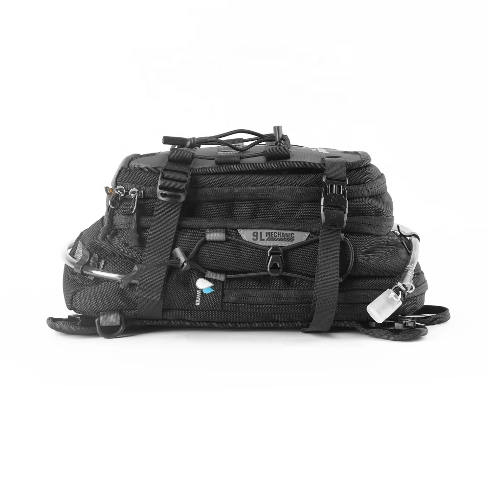 Rhinowalk Universal Motorcycle 9 Liter Tank Bag Mechanic Series Adventure Fuel Tank Pack Fits Most Enduro Dual Sport Bikes