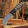 Acero de Damasco y Micarta G10