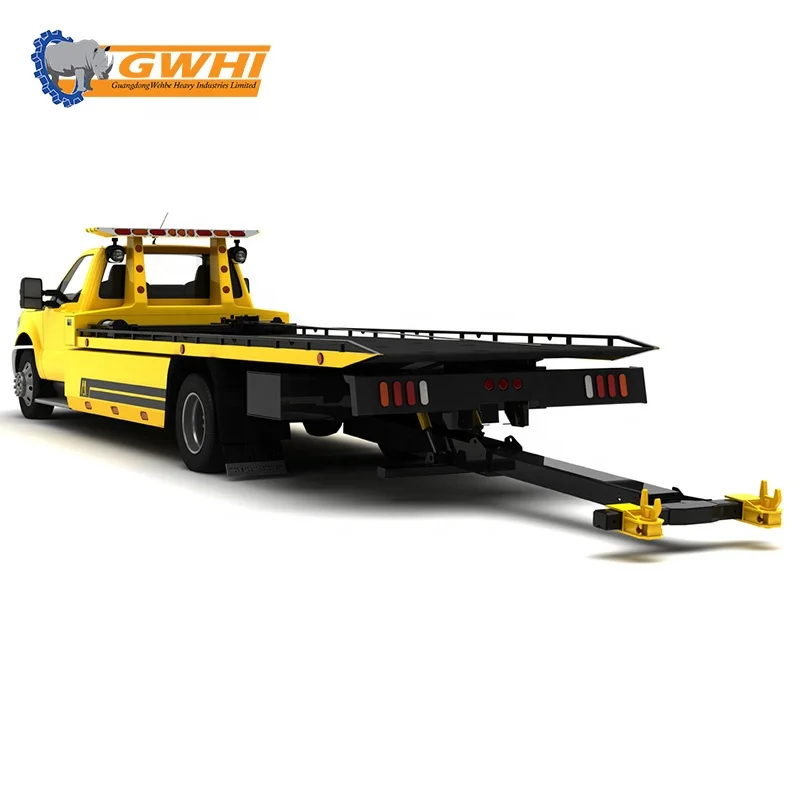 Metro Wehbe Heavy Industry Flat Low Bed Tow Truck 3.6 Ton Deck 4 Ton