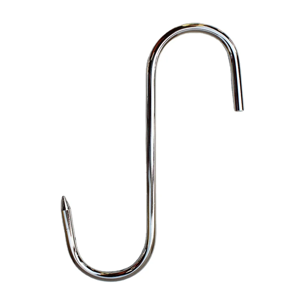 Fresh Arrival Wholesale Primitive Stainless Steel Meat Hook Shiny Meat