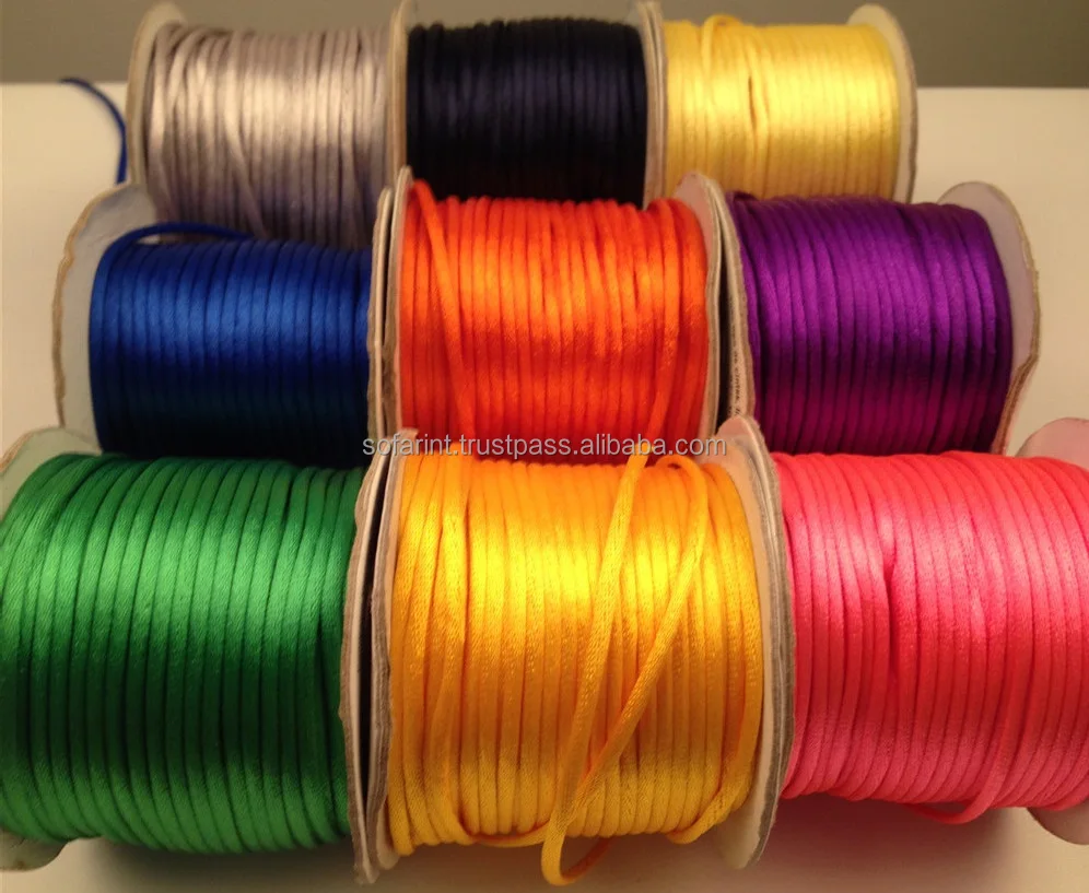 Nylon Cord,Colorful Woven Cord Wholesale,Hot Bracelet Cord Buy 3mm