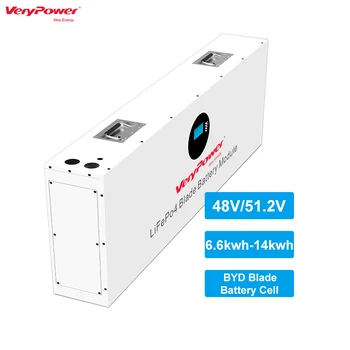 Byd Blade Battery Cell Deep Cycle Rechargeable 51.2v 138ah 276ah Solar ...