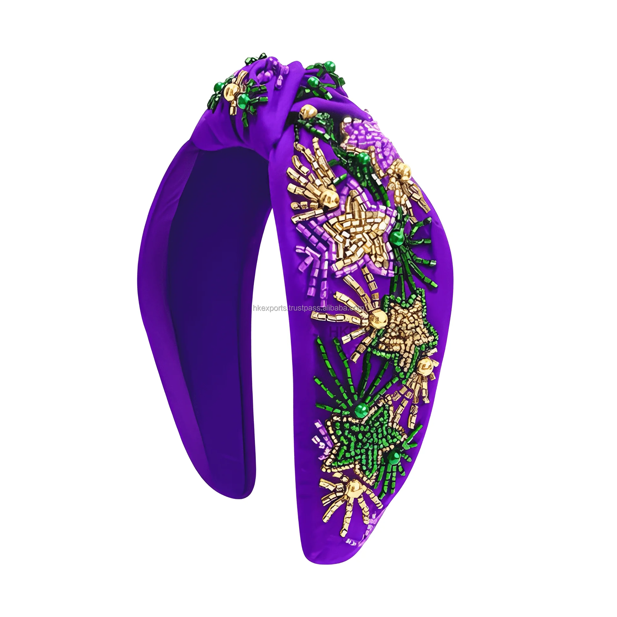 mardi gras headband women