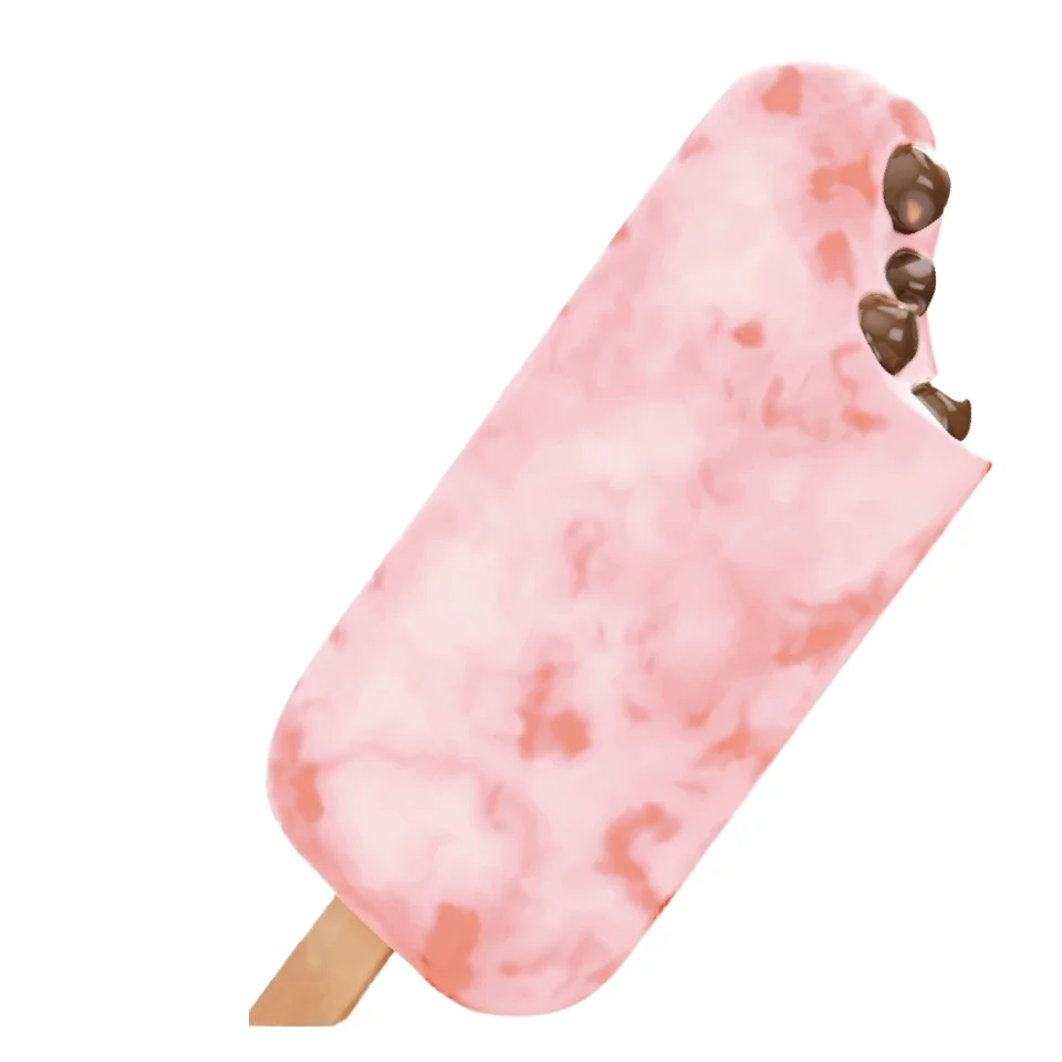 Мороженое Matcha Mochi в коробке с ароматизатором и сахарными добавками