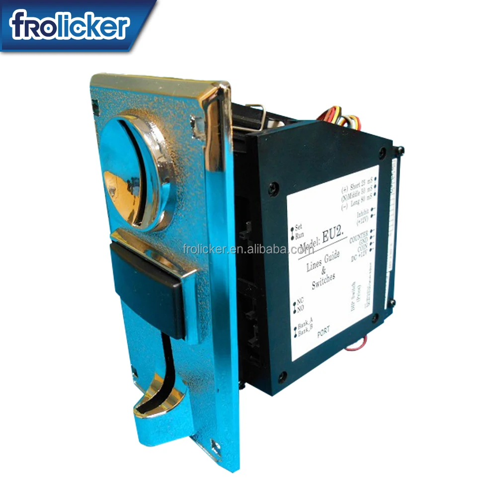 FRO FR-EU2 Multi Coin Selector & Acceptor 6 Types Coin Game Spare Parts ...