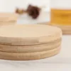 Natural Wood Brown + Translucent Grey/White Resin