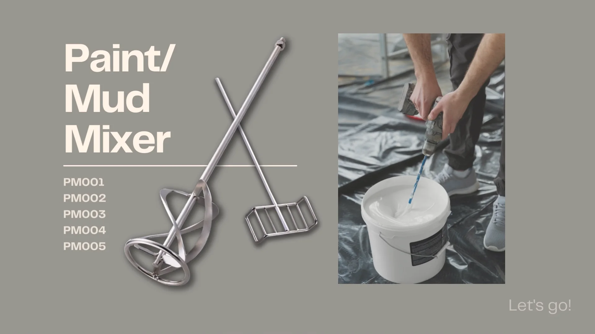 Quick Paint Mixer Attachment Buy Quick Stucco Paint Cement Mixer